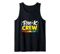 Pre K Crew Crayon préscolaire Team Back to School Débardeur