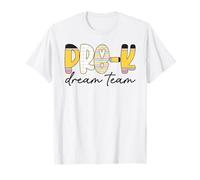 Pré-K Dream Team Professeur préscolaire Premier Jour d'école pour Enfants T-Shirt