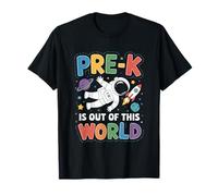 Pre-K est Hors de ce Monde Un Professeur d'espace de Retour à l'école T-Shirt
