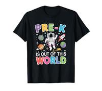 Pre-K est Hors de ce Monde Un Professeur d'espace de Retour à l'école T-Shirt