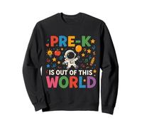 Pre-K is Out of This World Astronaute Kids Design Sweatshirt