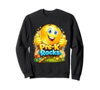 Pre K Rocks Happy Preschool Rentrée à l'école Sweatshirt