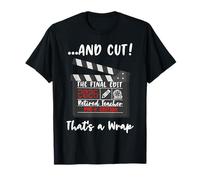 Pre-K Teacher 2026 Retraite The Final Edit Preschool T-Shirt