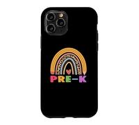 Pre-k Teacher Student Boho Rainbow Back to School Coque pour iPhone 11 Pro