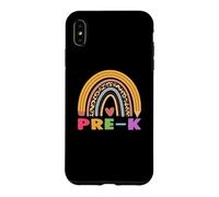 Pre-k Teacher Student Boho Rainbow Back to School Coque pour iPhone XS Max