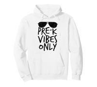 Pre K Vibes Only Back to School Cool Kids Cadeau de Maternelle Sweat à Capuche