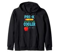 Pre-K vient de devenir beaucoup plus cool Premier jour d'école amusant pour les enfants Sweat à Capuche
