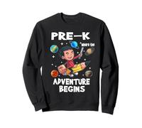 Pre-K Where The Adventure Begins Back to School for Boys Sweatshirt