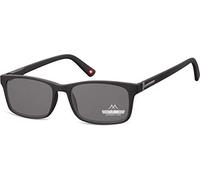 PRE-MONTEES LOUPES SOLAIRES MR73S noire Mixte, branche flex, Catégorie 3 - loupe:+2.5