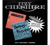 ( Pre-Order Benefit ) ITZY CHESHIRE Mini Album ( A Ver. +1ea Store Gift Card ) K-POP SELAED