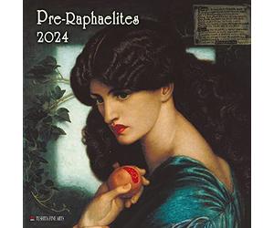 Pre-Raphaelites 2024 Calendrier 2024 (Tushita Fine Arts)