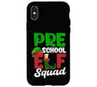 Pre School Elf Squad Elf Squad Maternelle Noël Coque pour iPhone X/XS
