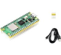 Pre-Soldered Raspberry Pi Pico 2 W with Header RP2350 Microcontroller Board Mini Board Based on Official RP2350 Chip,Supports WiFi and Bluetooth