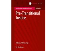 Pre-Transitional Justice