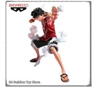 Pré-vente avril 2026 Original BANDAI BANPRESTO une pièce MAXIMATIC PLUS singe D. Luffy Anime Figure jouet cadeau ornement Monkey D. Luffy