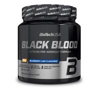Pre-workout BioTech USA - Black Blood NOX+ - Blueberry Lime 330g