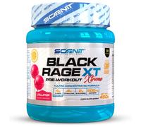 Pre Workout - Black Rage Xtreme - Pré entraînement avec L Arginine, Beta Alanine, L Citrulline, Creatine Monohydrate, Caféine - Preworkout muscu (450 g) (Saveur Sucette)