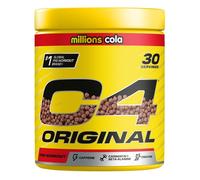 Cellucor Pré-workout C4 Original – Poudre Cola sans sucre, 30 portions, 150 mg de caféine