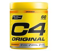 Cellucor C4 Original — Poudre pré-entraînement, Éclats d'orange — 150 mg caféine — 60 portions