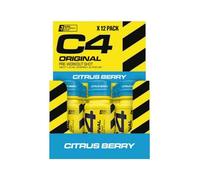 Pre-workout en shot Cellucor - C4 Original Shots - Citrus Berry Pack de 12