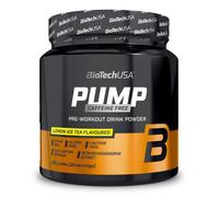 Pre-workout sans caféine BioTech USA - Pump Caffeine Free - Lemon Ice Tea 330g