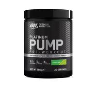 Pre-workout sans caféine Optimum Nutrition - Platinum Pump Pre-workout - Lemon Lime 380g