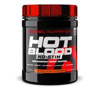 PreWorkout - Scitec Nutrition - Hot blood no-stim (375g) - Saveur Orange