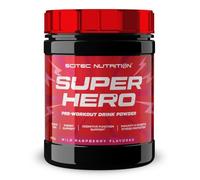 Scitec Nutrition Superhero aide aux performances sportives à la caféine saveur Wild Raspberry 285 g