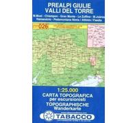 Prealpi Giulie. Valli Del Torre 1:25.000