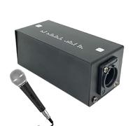 Preamp Gain Booster pour Dynamic, Booster Préamplificateur, Amplificateur de microphone sans perte 28 dB pour microphone, préamplificateur de microphone à faible bruit préamplificateur de