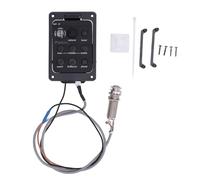 Préampli de guitare, Eq Equalizer Volume Controw LED Affichage du tuner à haute sensibilité Préamplificateur de guitare pour le contrôle du volume de guitare