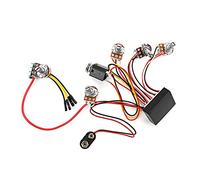 Préampli de guitare passif actif 3 bandes égaliseurs EQ et contrôle de la tonalité avec raccords