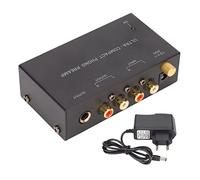 PréAmpli de Platine Phono PP400 100 à 240V, Adaptateur 12V, Contrôle de Gain, Ampli Opérationnel à Faible Bruit, Entrées et Sorties pour Tourne-Disque, Amplificateur, Coque