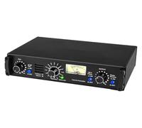 Préampli Micro Amélioré, Booster De Bruit Ultra Faible 60 DB Avec VU-mètre Et Réglage Du Signal De Sortie De Niveau 0-10, Sortie Ligne XLR, for Enregistrement De Podcast D'instrument