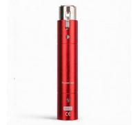 Préampli microphone en ligne, gain élevé 28 dB, amplification sans perte, avec alimentation 48 V, pour enregistrement en studio, diffusion en direct, performances sur scène (rouge)