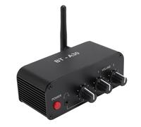 PréAmpli Phono, Préamplificateur de Son Stéréo Bluetooth Professionnel, Mini Préamplificateur de Phonographe à Gain de 20 DB, Ampli Double OP NE5532 avec Port 3,5 Mm, pour