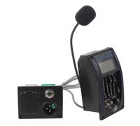 Préampli pour Guitare Acoustique et Micro avec Égaliseur | Affichage LED Accordeur Intégré, Mélange Double Source, Sortie Nette, pour Scènes, Petits Concerts et Interface Audio