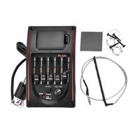 Préampli pour guitare folk - Outil de contrôle du volume portable précis à 5 bandes, tuner égaliseur acoustique | Préamplificateur pour guitare folk P