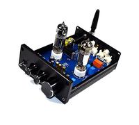 Préamplificateur à Tube sous Vide 6J5 avec ampli opérationnel BT 4.2 et NE5532, Commandes de réglage de la tonalité du Volume des Basses aigus, PCB Double Face de 1,6 mm, (Argent)