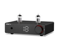 Préamplificateur à Tubes De Bureau Entièrement Équilibré AIYIMA T20 | Tube ECC83,Télécommande et contrôle du volume,Ampli-Op échangeable,Affichage numérique,entrée/sortie XLR,Déclencheur 12V