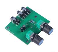 Préamplificateur Audio Passif 2 Canaux Hi-Fi Compact