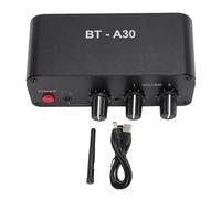 Préamplificateur Bluetooth Sound Raiveug Gain Haute Performance 20 DB Dual OP AMP NE5532 Préampli stéréo avec Un Haut-Parleur Phono Port de 3,5 mm DC 5-12V Longue Distance