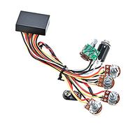 Préamplificateur de basse pré-câblé, égaliseur actif passif pour basse active, faisceau de câblage de guitare
