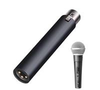 Préamplificateur de microphone, amplificateur vocal compact à gain dynamique, préamplificateur actif 48 V à faible bruit, clarté de qualité studio pour l'enregistrement, la production de musique