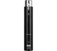 Préamplificateur de microphone en ligne Amplification sans perte Préamplificateur dynamique Active Mic Booster avec 28 dB de gain pour la diffusion de flux en direct Noir