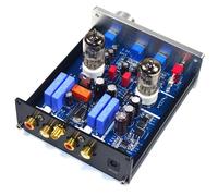 Préamplificateur HIFI Bile 6J1 Réglage des Basses Hautes et Basses Amplificateur Audio Bluetooth 4.2, Noir