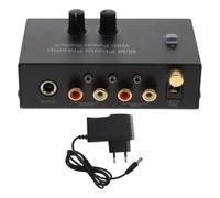 Préamplificateur Noir Mini pour Platine Stéréo Ampli Phono Vinyle