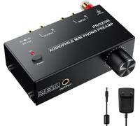 Préamplificateur Phono Conversion Du Signal L/R Ampli Pour Platine Vinyle Commutateurs De Puissance À Faible Bruit