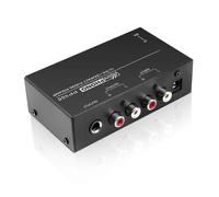 Préamplificateur phono ultra-compact avec entrées et sorties RCA et interfaces TRS 6,35 mm (PP400)