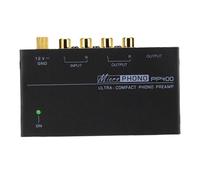 Préamplificateur phono ultra-compact PP400 avec interface pour haut-parleurs d'amplificateur à tubes de platine vinyle